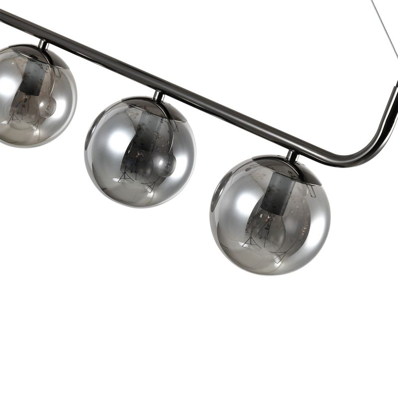 Lampă suspendată grafit 3xE14, iluminat elegant, Alisa Light Prestige - imagine 7