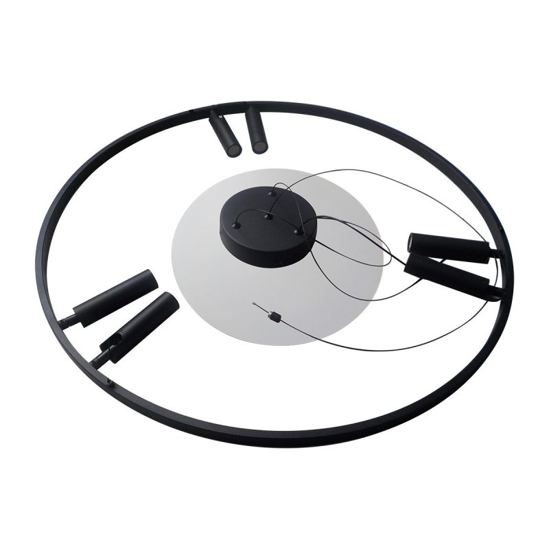 Lampă suspendată neagră LED 4000K, iluminat modern, Almeria Light Prestige - imagine 7