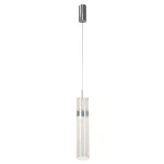 Lampă suspendată argintie LED CCT, design elegant, Ambiente Light Prestige
