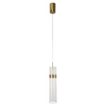 Lampă suspendată aurie LED CCT, design elegant, Ambiente Light Prestige