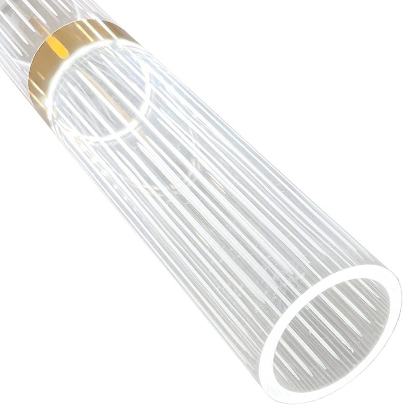 Lampă suspendată aurie LED CCT, design elegant, Ambiente Light Prestige - imagine 5