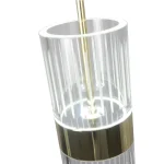 Lampă suspendată aurie LED CCT, design elegant, Ambiente Light Prestige
