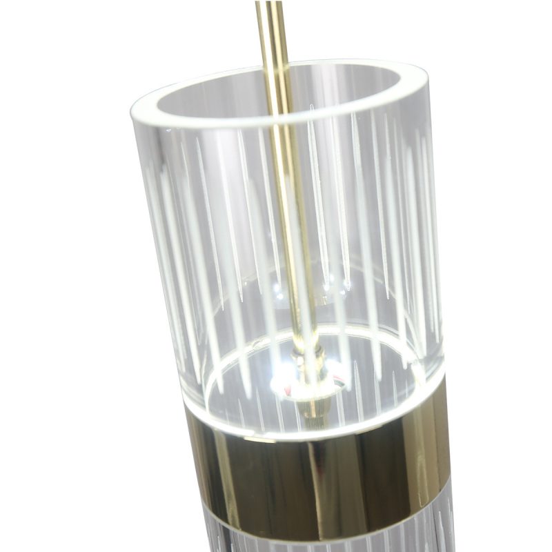 Lampă suspendată aurie LED CCT, design elegant, Ambiente Light Prestige - imagine 6
