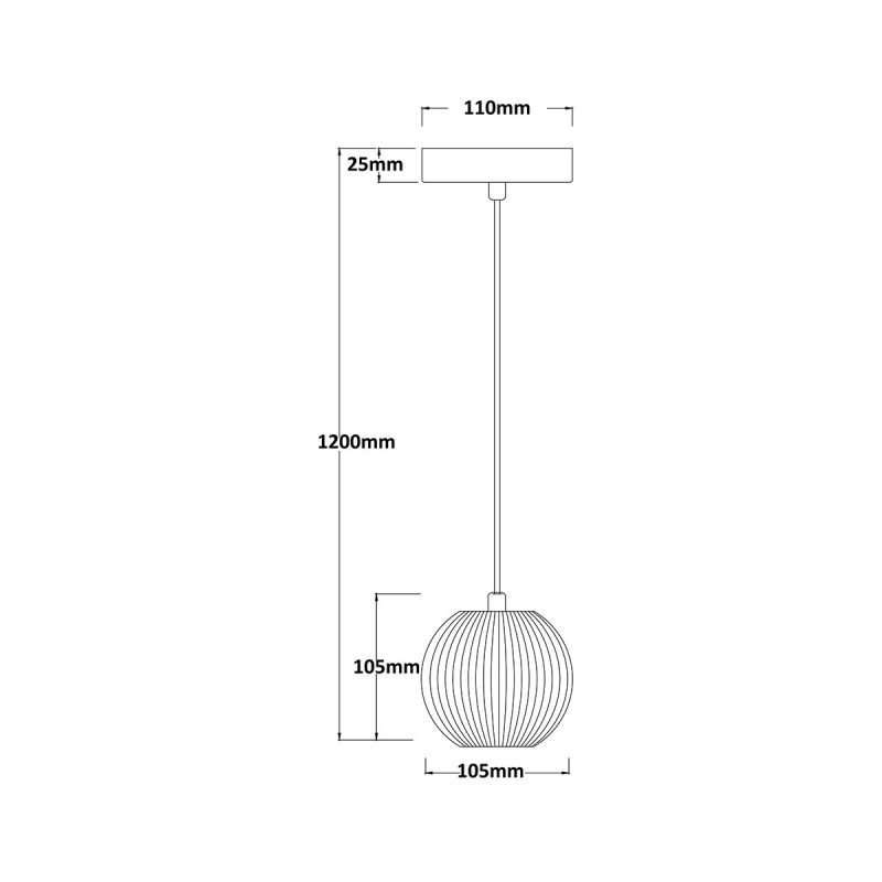 Lampă suspendată aurie 1xLED CCT, design elegant, Brillant Light Prestige