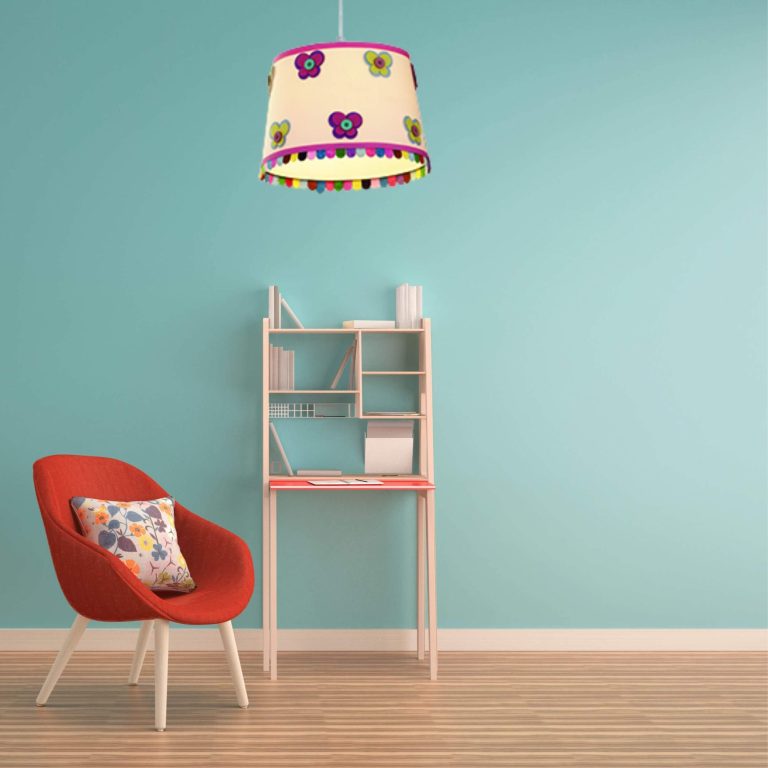 Lampă suspendată Butterfly multicoloră 1xE27 Light Prestige
