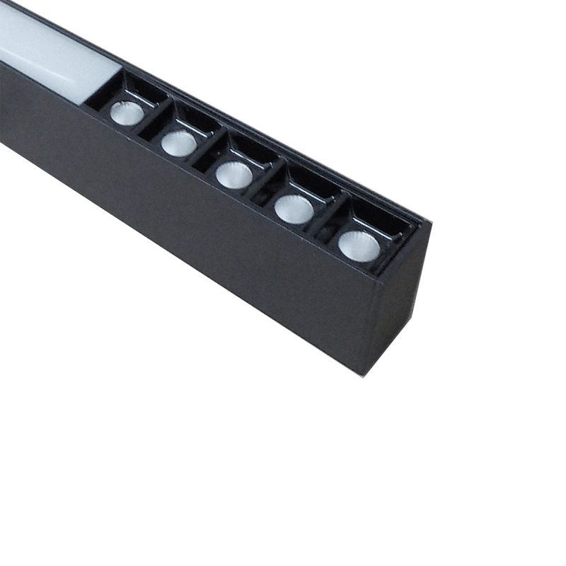 Lampă suspendată neagră, control Tuya, LED CCT, model Cali M Light Prestige - imagine 5