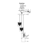 Lampă suspendată crom LED 4000K, iluminat modern, Cantos Light Prestige