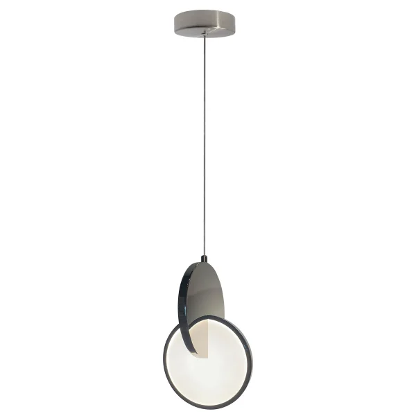 Lampă suspendată crom LED CCT