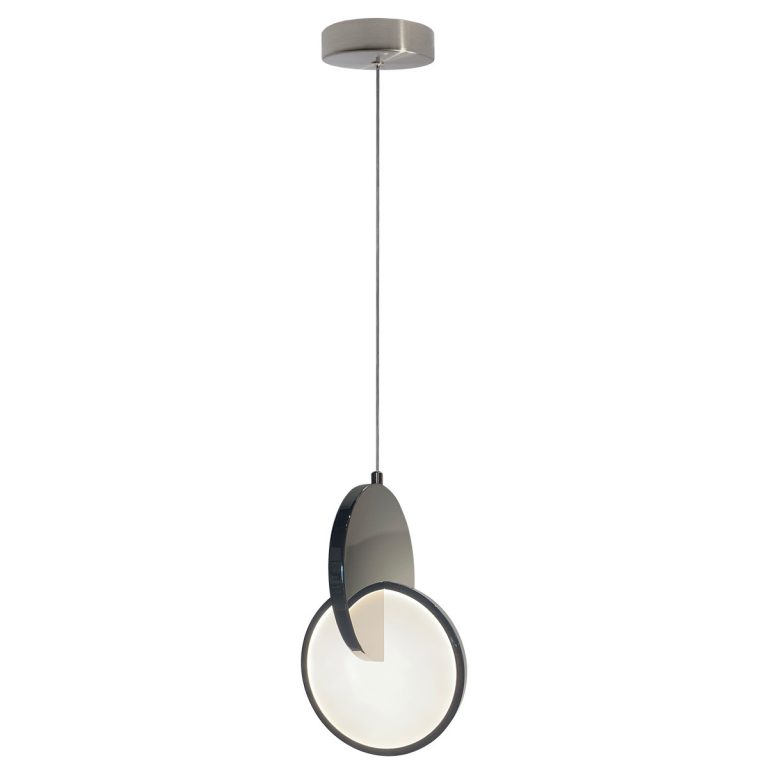 Lampă suspendată crom LED CCT