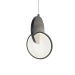 Lampă suspendată crom LED CCT, cerc elegant, Circlo Light Prestige