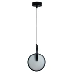 Lampă suspendată neagră LED CCT, cerc elegant, Circlo Light Prestige