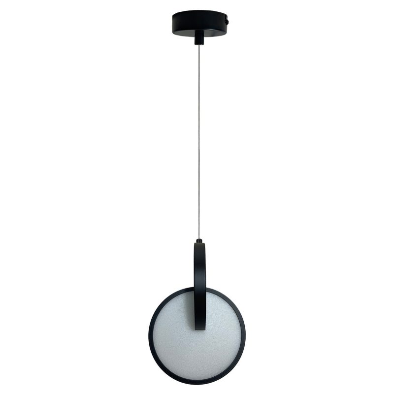 Lampă suspendată neagră LED CCT, cerc elegant, Circlo Light Prestige - imagine 4