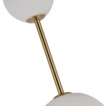 Lampă suspendată verticală aurie LED CCT, iluminat decorativ, Dorado Light Prestige