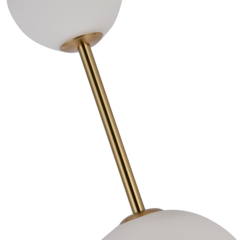 Lampă suspendată verticală aurie LED CCT, iluminat decorativ, Dorado Light Prestige