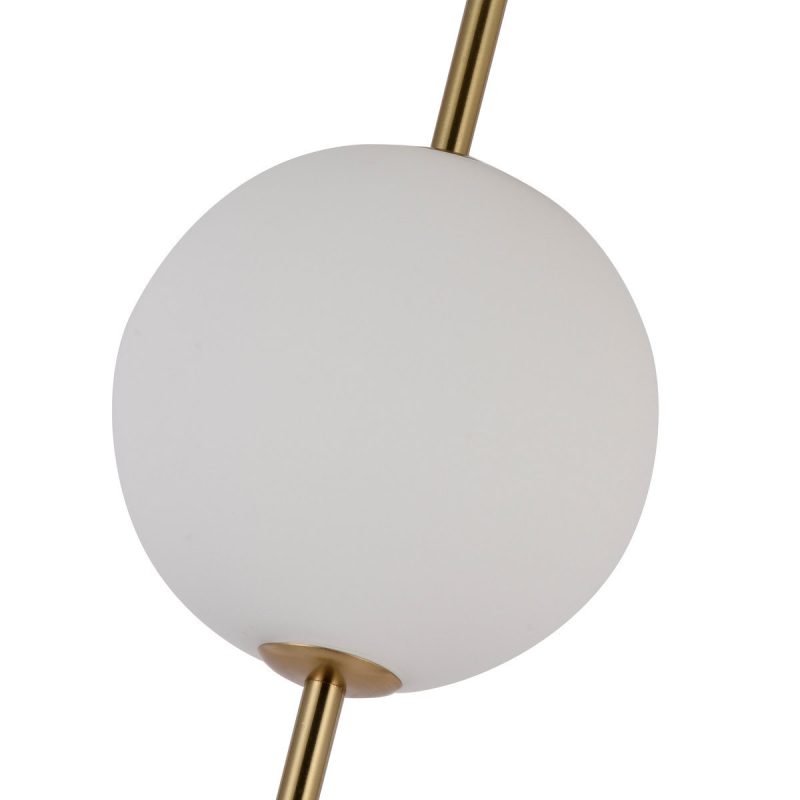 Lampă suspendată verticală aurie LED CCT, iluminat decorativ, Dorado Light Prestige