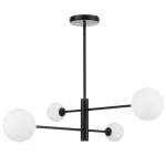 Lampă suspendată Dorado neagră 4xG9 Light Prestige