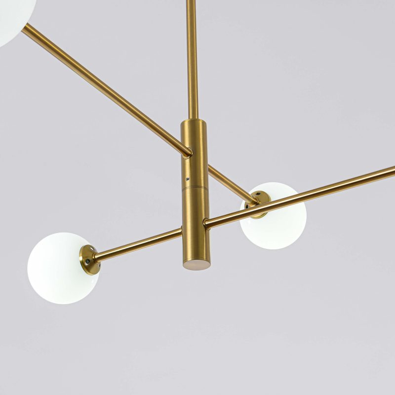 Lampă suspendată Dorado aurie 4xG9 Light Prestige