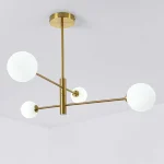 Lampă suspendată Dorado aurie 4xG9 Light Prestige