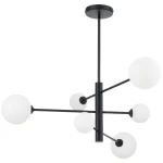 Lampă suspendată Dorado neagră 6xG9 Light Prestige