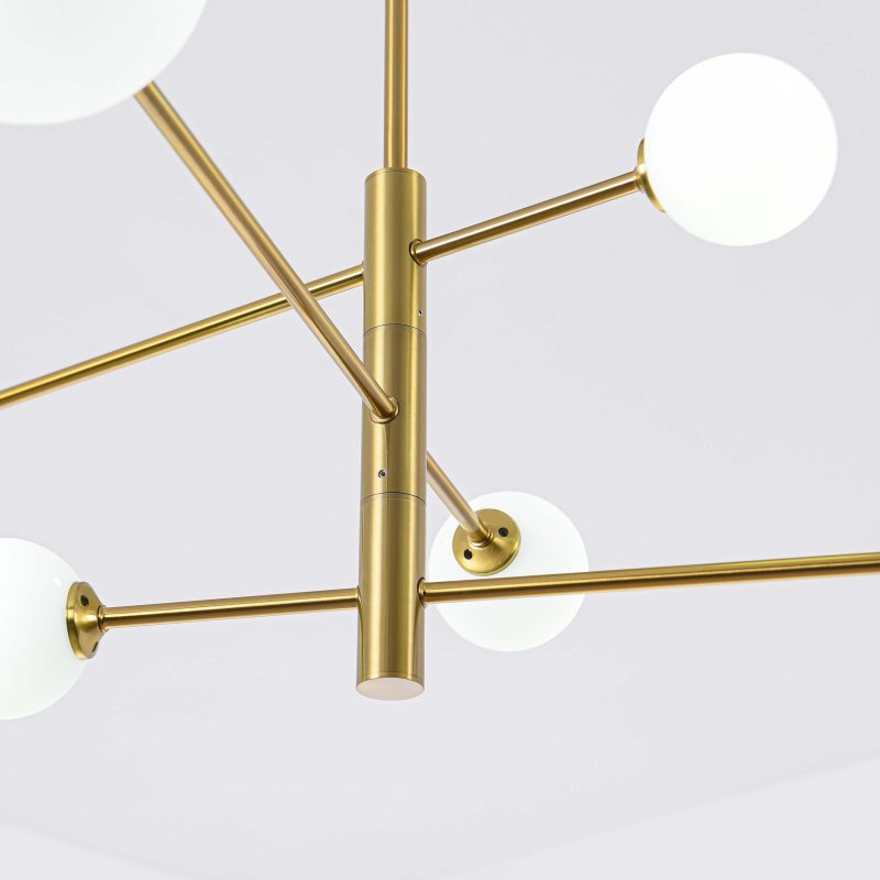 Lampă suspendată Dorado aurie 6xG9 Light Prestige
