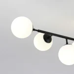 Lampă suspendată Dorado neagră 8xE14 Light Prestige