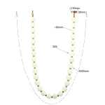 Lampă suspendată aurie 3m LED CCT, cablu textil, Dorado Rope Light Prestige