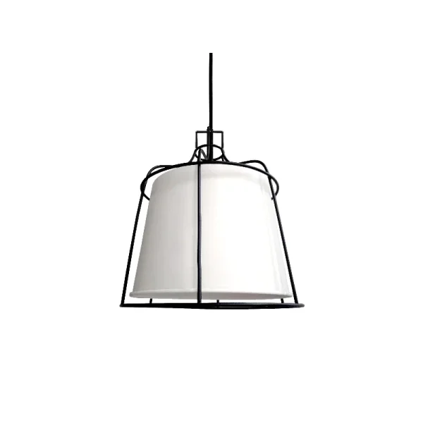 Lampă suspendată albă 1xE27