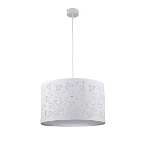 Lampă suspendată albă 1xE27