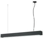 Lampă suspendată neagră, temperatură reglabilă, 24W IP20 LED CCT, Ibros Light Prestige