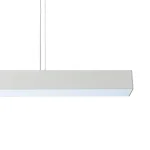 Lampă suspendată L albă, control inteligent Tuya, LED CCT, Luci Light Prestige