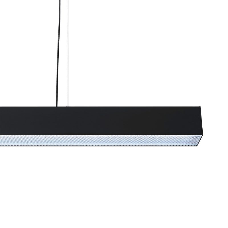 Lampă suspendată L neagră, control inteligent Tuya, LED CCT, Luci Light Prestige - imagine 5