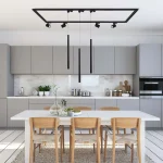 Lampă suspendată pentru șină Lungo 1 neagră 3F 1xG9 Light Prestige