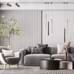 Lampă suspendată pentru șină Lungo 1 aurie 3F 1xG9 Light Prestige