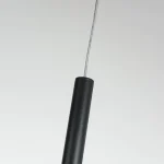Lampă suspendată Lungo 1 neagră 1xG9 Light Prestige