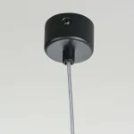 Lampă suspendată Lungo 1 neagră 1xG9 Light Prestige