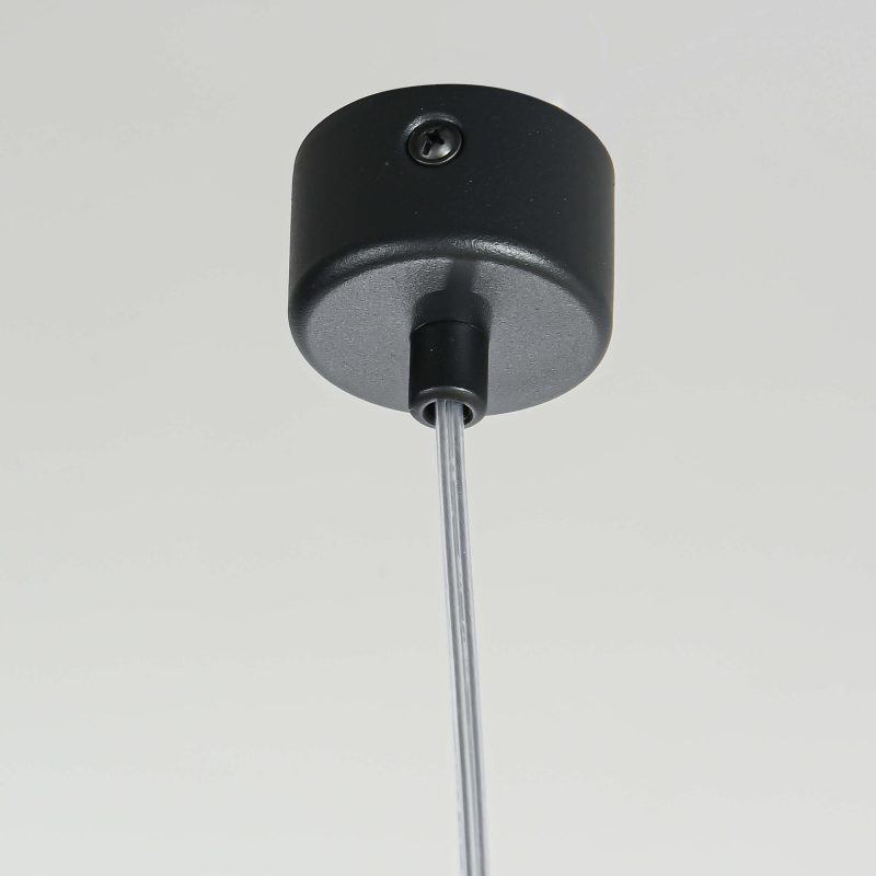 Lampă suspendată Lungo 1 neagră 1xG9 Light Prestige