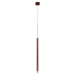 Lampă suspendată roșie 1xG9, design minimalist, Lungo Light Prestige