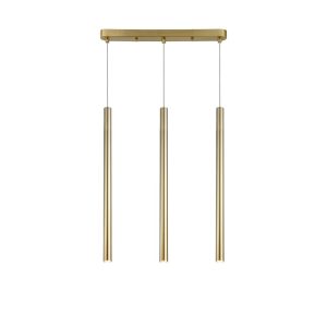 Lampă suspendată aurie 3xG9