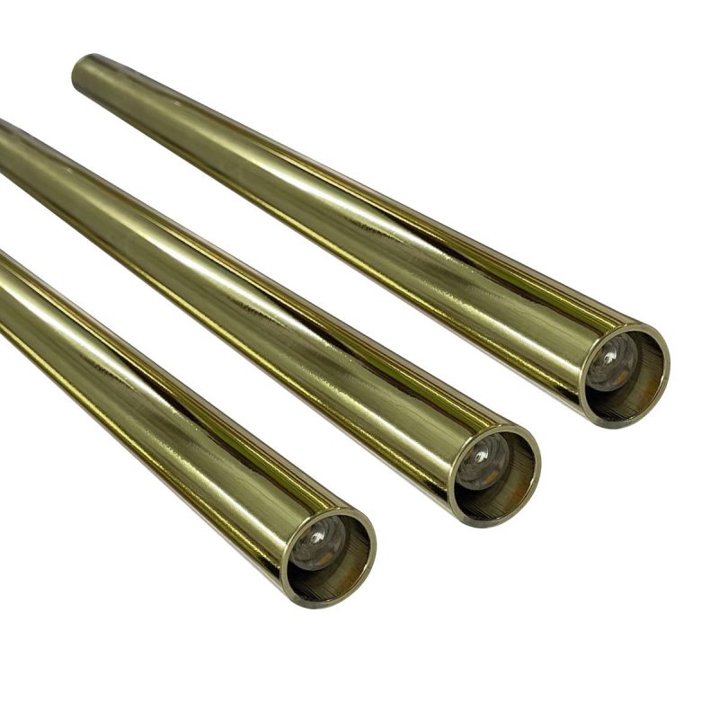 Lampă suspendată aurie 3xG9, model liniar, Lungo Light Prestige