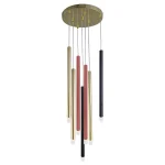 Lampă suspendată 7xG9, mix de culori, iluminat creativ, Lungo Light Prestige