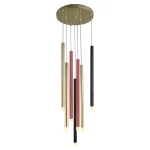 Lampă suspendată 7xG9, mix de culori, iluminat creativ, Lungo Light Prestige