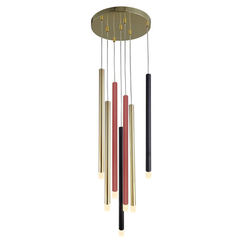 Lampă suspendată 7xG9, mix de culori, iluminat creativ, Lungo Light Prestige - imagine 5