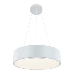 Lampă suspendată Malaga albă LED 3000K Light Prestige