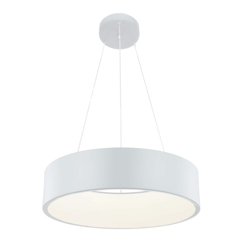 Lampă suspendată Malaga albă LED 3000K Light Prestige