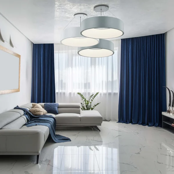 Lampă suspendată Malaga albă LED 3000K Light Prestige