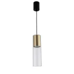 Lampă suspendată aurie 1xGU10, design simplu, Manacor Light Prestige