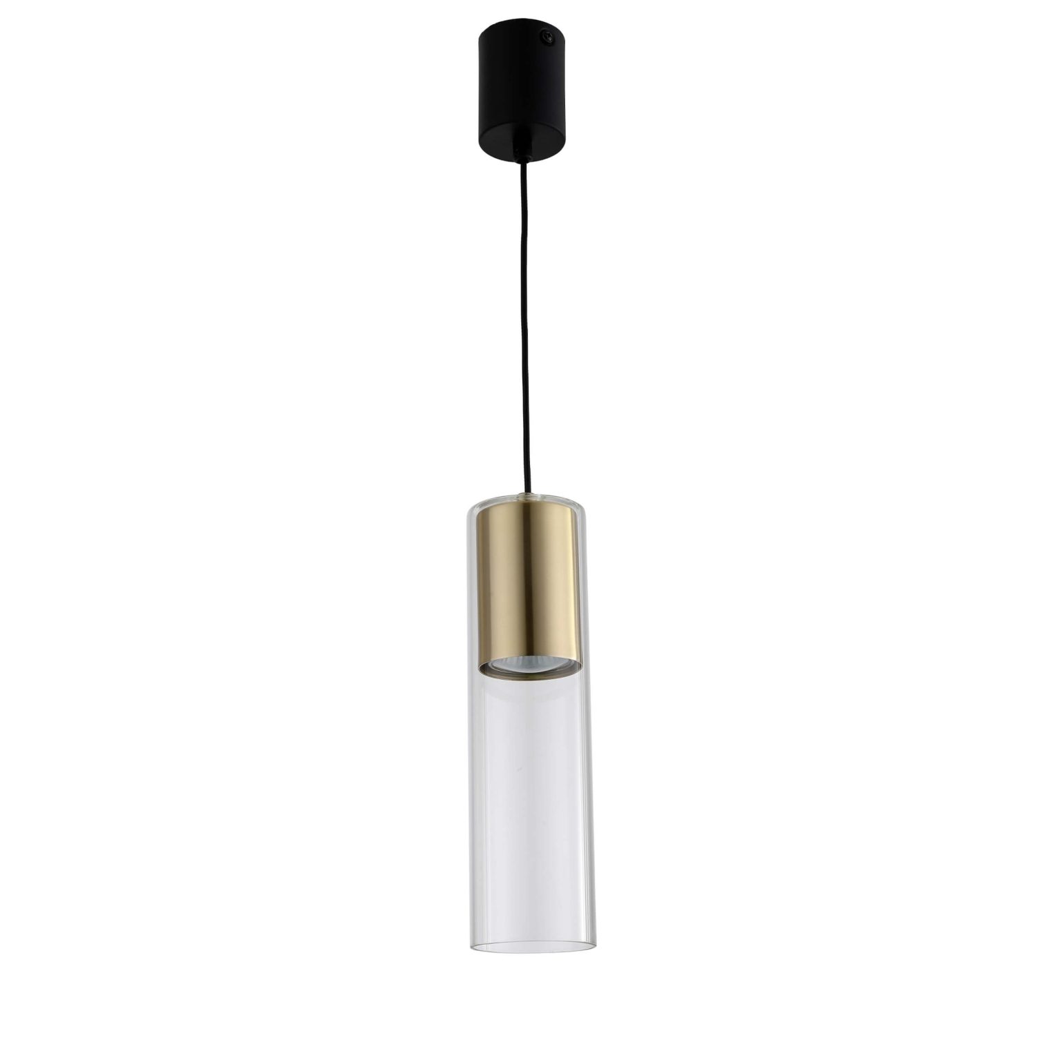 Lampă suspendată aurie 1xGU10