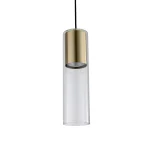 Lampă suspendată aurie 1xGU10, design simplu, Manacor Light Prestige