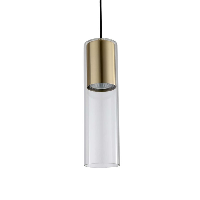 Lampă suspendată aurie 1xGU10, design simplu, Manacor Light Prestige - imagine 5