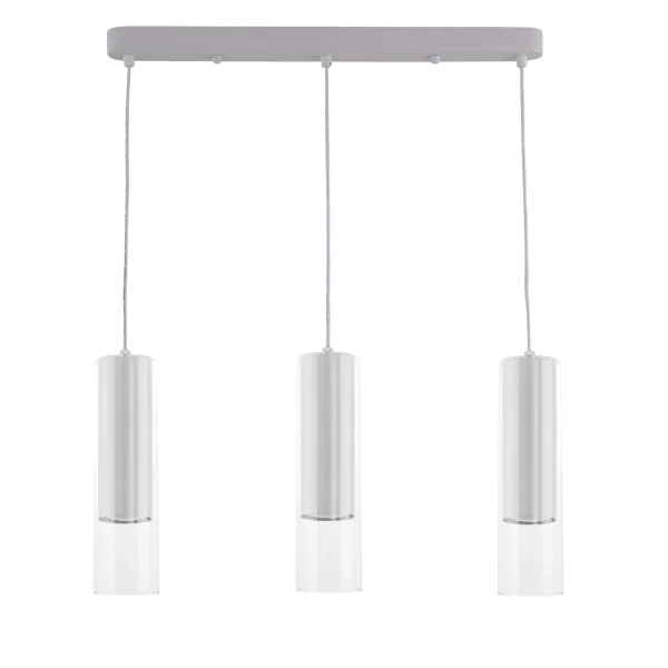Lampă suspendată albă 3xGU10